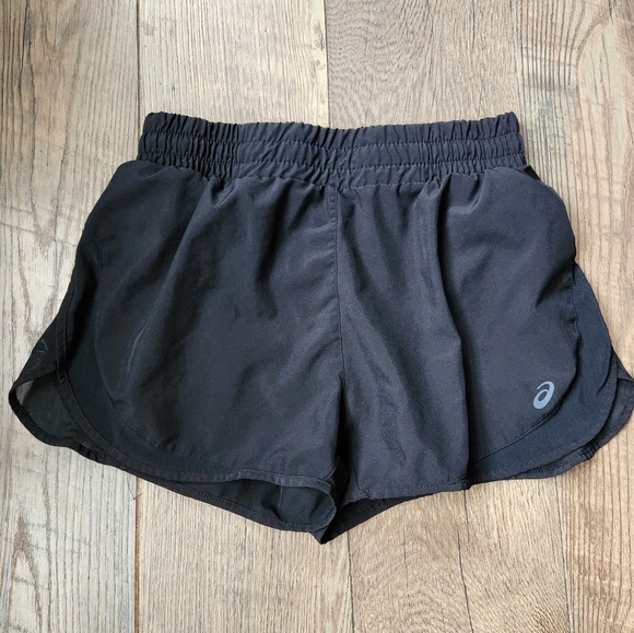 Asics Pants - ASICS womens XS black shorts